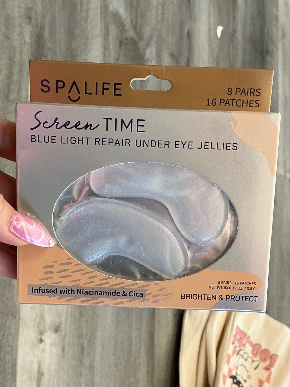 SpaLife Screen Time Blue Light Repair Under Eye Jellies - Iridescent